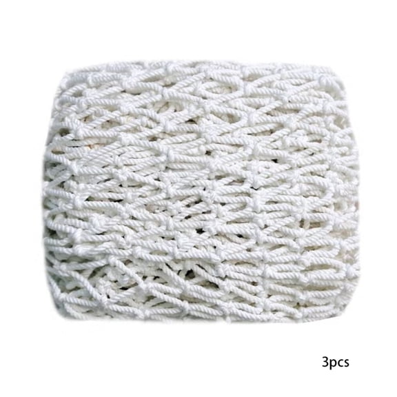 XIBUFE Bunk Bed Safety Net for Top Bunk, White Anti-Fall Netting, Knotless Fence Net for Balcony Banister Guard, Kids Playground Railing Protective(Size:1.5M3M(5FT9.8FT),Color:White)