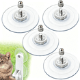 thumbnail image 1 of XIBUFE Cat Window Perch Suction Cup Replacement Accessories Clear Strong Suction Cup with Stainless Steel Screw Nuts, Set of 4, 1 of 7