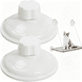 thumbnail image 1 of XIBUFE Cat Window Suction, Strong Adhesive Sucker Pads, 2 Pack 85MM Replacement Cups with Easy Install, Suction Cup, Window Perch Accessory with Compact Design, Cat Hammock Tool for Indoor Use, 1 of 7