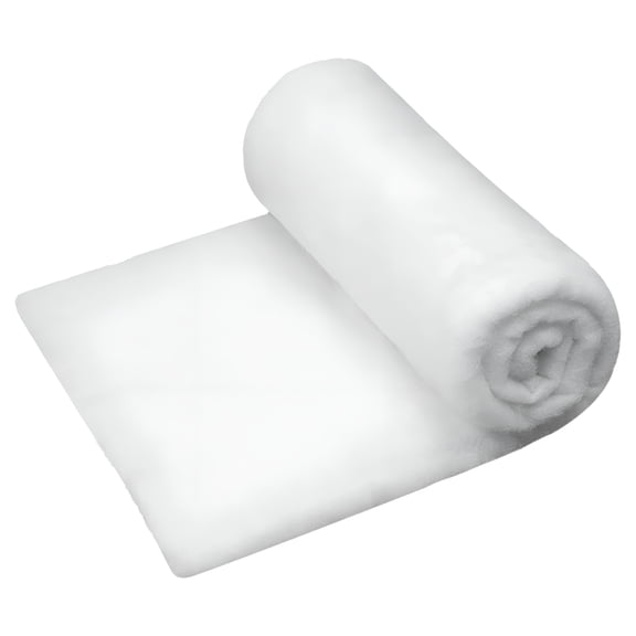 XIBUFE Christmas Snow Blanket Roll (35"X94",1 Pcs) for Christmas Decoration,Thick White Soft and Artificial Snow Blankets for Christmas Decor,Holiday Tree Decor and Winter Displays Fake Snow Roll