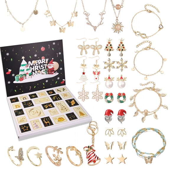 XIBUFE Christmas Wooden Advent Calendar with Drawers,Unfinished Wooden,House Shaped Countdown Calendar Ready to Decorate And Personalize | Craft Storage Box | Diy Guru And Crafters (2025 Upgraded)