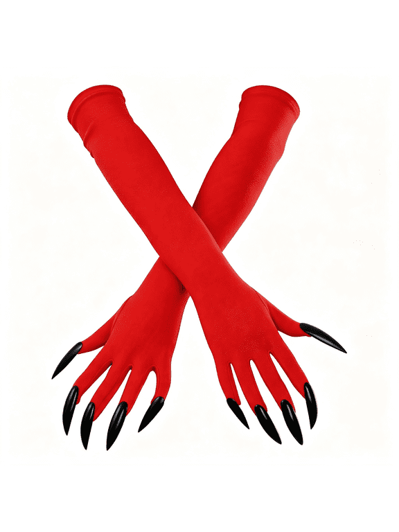 Claw Gloves Gloves with Claws Halloween Glove for Halloween Cosplay Costume Accessory Claw Gloves
