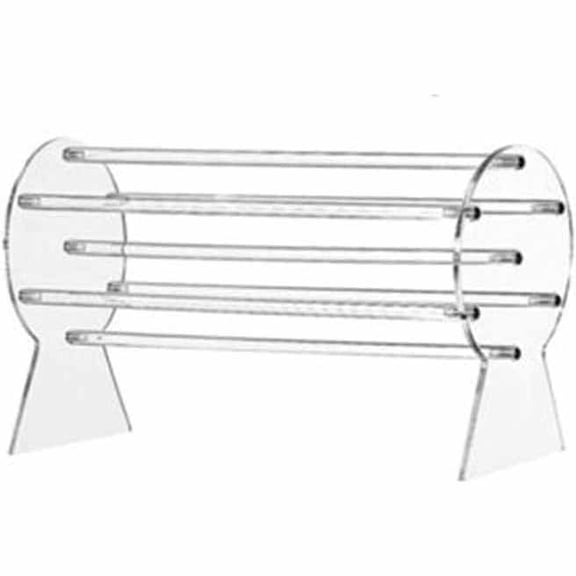 XIBUFE Clear Acrylic Headband Holder&Scrunchie Organizer Stand Hair Accessories,Jewelry Display Rack Teen Girl Room Decor,Jewlery Box Transparentbracelet Display Transparent