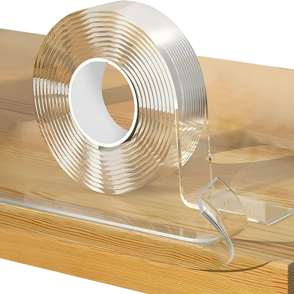 XIBUFE Clear Edge Protector Strip 1.2 Inch by 9.84 Feet, Soft Transparent Corner Guards for Baby Child Safety, Non Toxic Cushion Padding for Tables Drawers Cabinets Sink and Wall