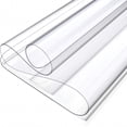 thumbnail image 1 of XIBUFE Clear Writing Desk Pad, Desk Blotter Mat,16’’X24” Heat Resistant Waterproof Pvc Round Edge Durable Desk Protect Mat, Anti-Static Writing Mat Table Protector, 1 of 6