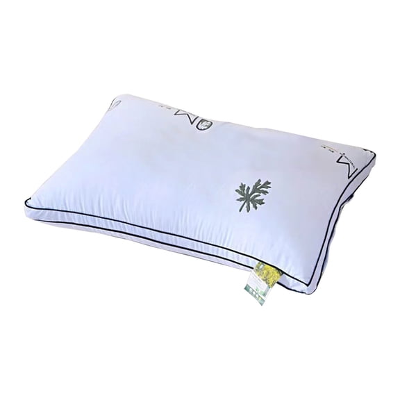 XIBUFE Cooling Side Sleeper Pillow for Neck and Shoulder Pain, Luxury Shredded Memory Foam Curved Bed Pillows for Sleeping Set of 1- Adjustable Queen Size- Washable Cover Crescent White
