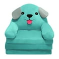 thumbnail image 1 of XIBUFE Couch Bed Fold Out Plush Foldable Sofa Backrest Armchair 2 In 1 Cute Cartoon Lazy Sofa Flip Open Sofa Bed Convertible Sofa for Napping Reading Playing, 1 of 7