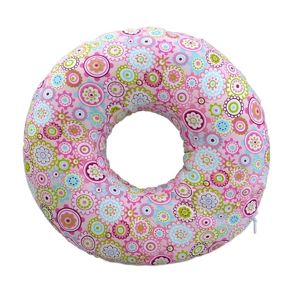XIBUFE Ear Piercing Pillow for Side Sleepers,Donut Pillow with Holes for Ear Pain,O-Shaped Side Sleeping Pillow