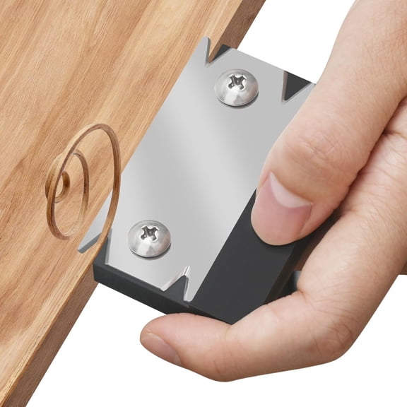 XIBUFE Edge Banding Trimmer with Reversible Blade,Handheld Edge Banding Cutter for Pvc Abs Veneer,Woodworking Edge Banding Tool
