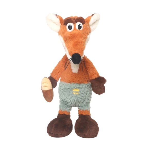 XIBUFE Fox Plush Toy 15 Inch Hotel Dream Theme Soft Stuffed Animal Doll Cute Forest Creature Cuddle Companion for Home Decoration Birthday Gift Stuffed Animal