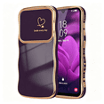 Video Camera Shape XIBUFE for Galaxy A17 Case for Women Girls Cute Wave,Dark Purple,Wave ...