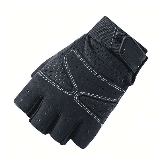 XIBUFE Girls Fingerless Bike Gloves, Sport Gloves for 5-12 Year Girls Monkey Bars Rock Climbing Cycling Biking Fishing fingerless kids climbing gloves
