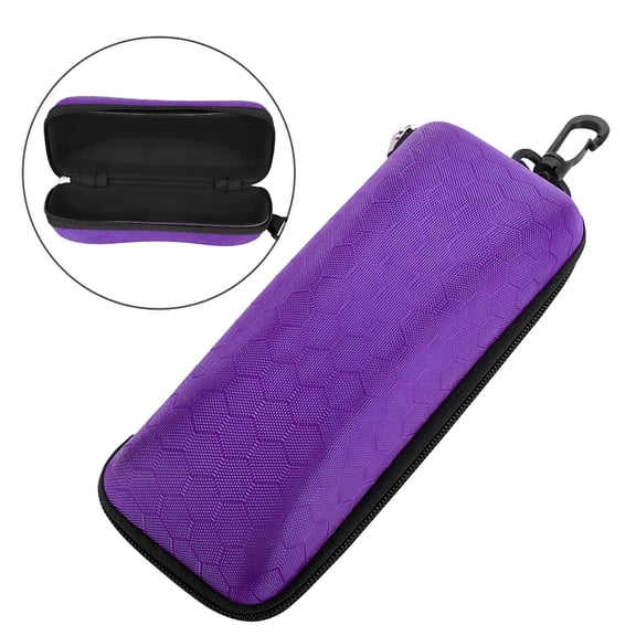 XIBUFE Hard Shell Eyeglass Case Eye Glass Cases Womens Hard Shell- Glasses Protective Case,Unisex Sunglass Holder,5 Colors