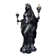 XIBUFE Hecate Greek Goddess Statue, 6.3 Inch Luminescent Witch Decor, Mythological Collectible for Altar & Home