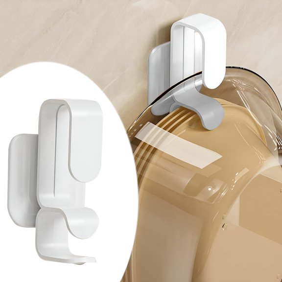 XIBUFE Hose Hanger for Cpap Mask Hook&Tubing | Anti-Slip Cpap Hose Organizer Plus Screw Or Adhesive Feature for Better Stability | Prevents Hose Tangle for Better Sleep,1Pc