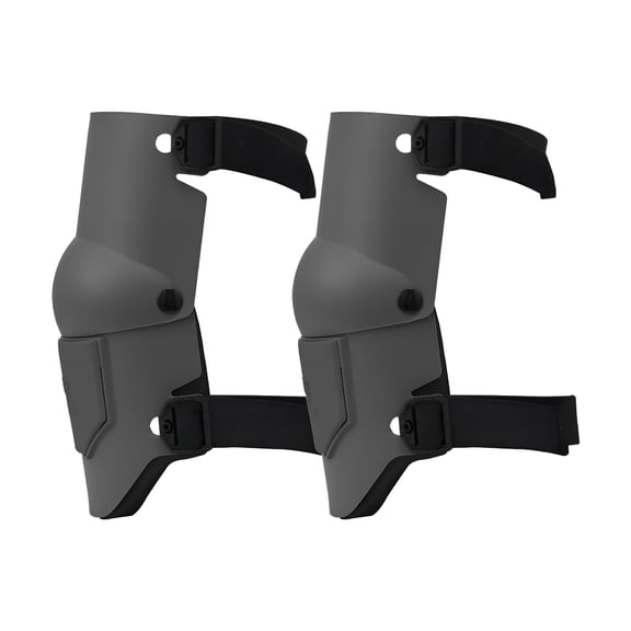 XIBUFE Knee Protectors for Labor, Enhanced Thickness Work Knee Protectors with Foam Padding - Professional Safety Ease, for Roof Workers|Gardeners|Floor Workers| for Both Genders, Black