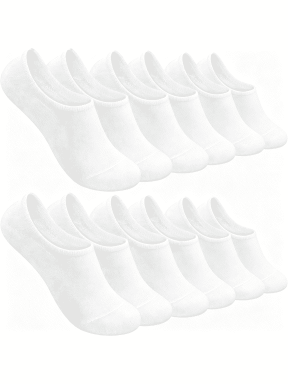 Low Cut Thin Womens Viscose Bamboo Socks No Show Invisible Non Slip with Grips Lightweight Liner Flats 6 Pairs socks no show