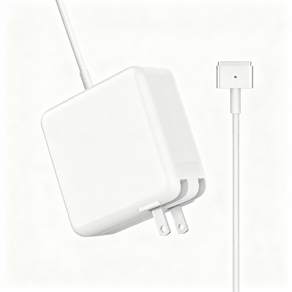 XIBUFE Mac Book Pro Charger,60W Power Adapter T-Type Magnetic Connector Charger Compatible with Mac Book Pro Retina 13In and Mac Book Air(Later 2012)Secure Fit Macbook Charger Magnetic