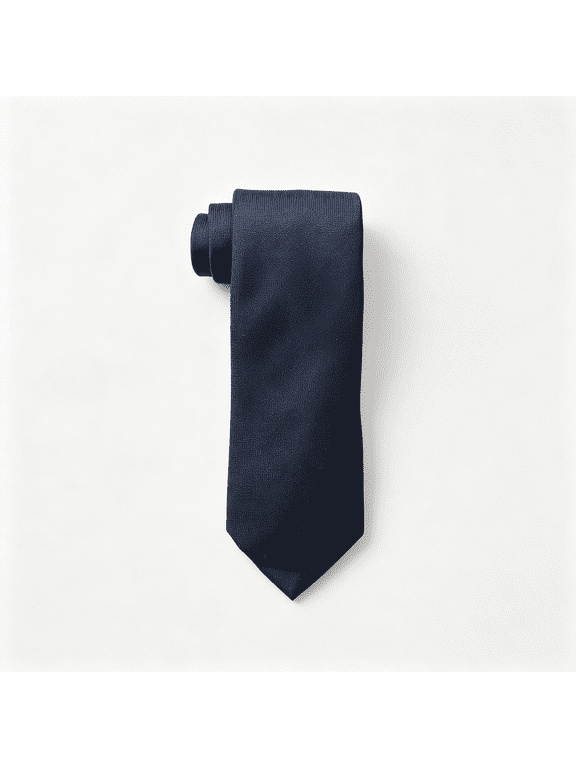 Men'S Solid and Pattern Neckties Ties for Work, Weddings & Formalwear, Classic Navy Blue Tie for Business Attire