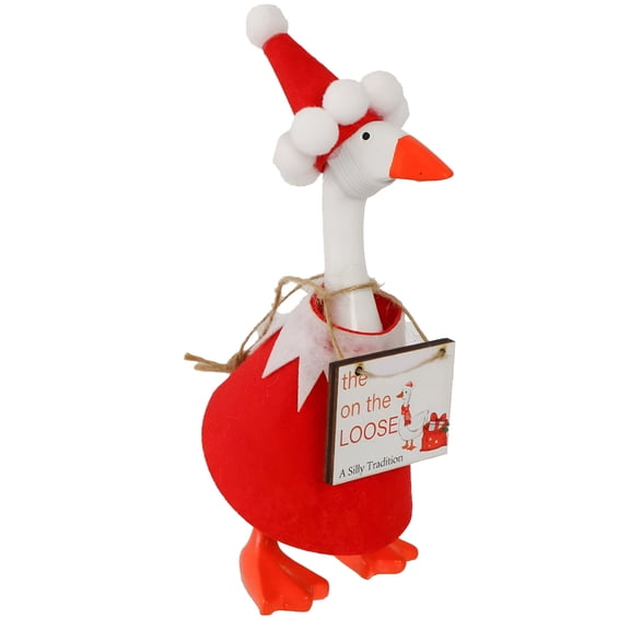 LAMIRO Mini 7 Inch Desk Goose Outfits Collection Adorable Table Decor Accessory with Statue Harmony Desk Goose Outfits 7 Inches