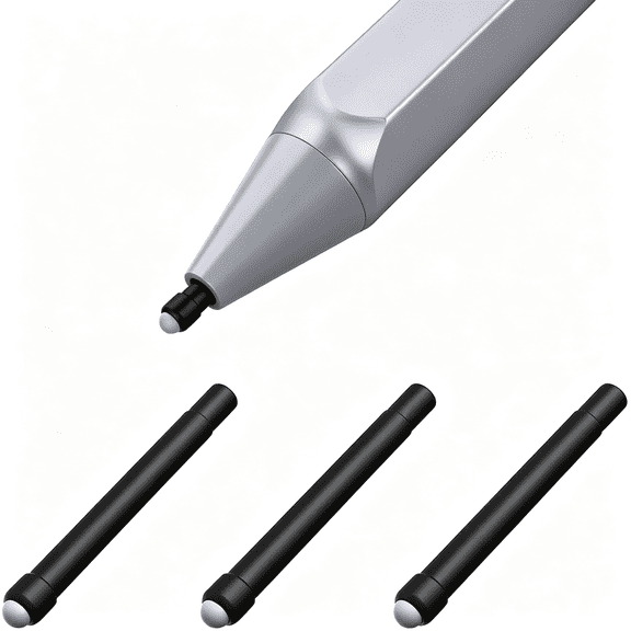 XIBUFE Pen Tips for Surface Pen (3 Packs,Original Hb Type)|Tips Replacement Kit Fit Microsoft Surface Pro 2017 Pen (Model 1776) / Surface Pro 4 Pen,Original Pen Nibs for Surface