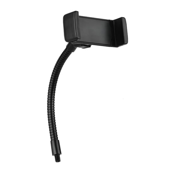 XIBUFE Phone Holder Stand,Foldable Clamp with 1/4 Screw Mounting,LED Ring Light Mount