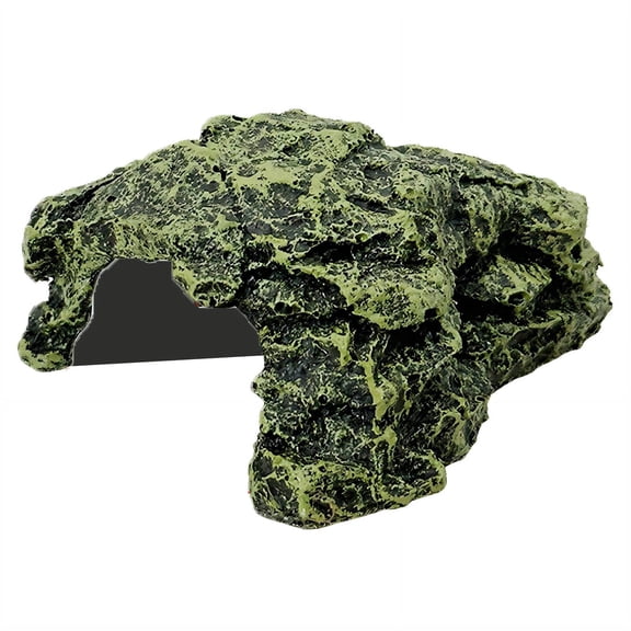 XIBUFE Reptile Habitat Accessories, Stone Bridge Aquarium Landscaping, Turtle Basking Platform, Snake Hide, Bearded Dragon Tank