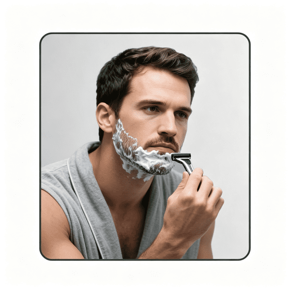 XIBUFE Shower Mirror Fogless for Shaving Men Fog Free Anti Fog Bathroom No Fog Proof Anti-Fog Hanging Shatterproof Rv Clear Shower Mirror Fogless for Shaving(9 X 7)