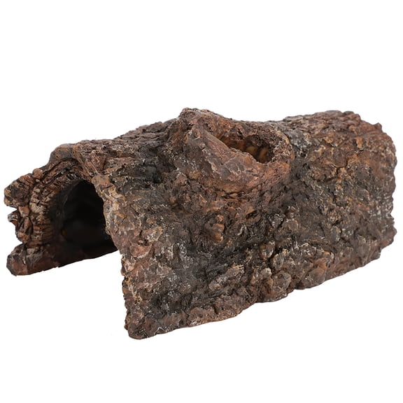 XIBUFE Simulation Resin Reptile Hide Cave, Reptile Hide Cave, Landscape for Scorpion Lizard