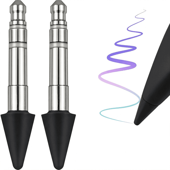 XIBUFE Slim Pen 2 Tips(2 Pack)Replacement Fits for Surface Slim Pen 2,Real-Time Sensitivity Replacement Nibs Fits for Surface Pro 8/Surface Pro X/Surface Laptop Studio/Surface Duo 2 Table Pen
