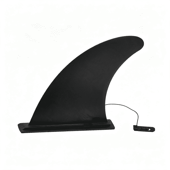 XIBUFE Surf Board Fin 9" Inflatable Paddleboard Replacement Fin for Paddle Board - Quick Release Slide Surfboard Fins (1),Secure Paddle Board Fin