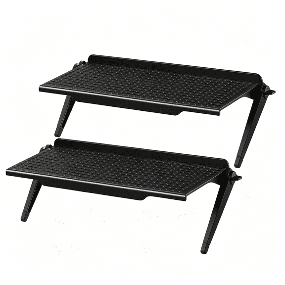 XIBUFE Tv Top Shelf Tv Mount Monitor Shelf Screen Storage Shelf Floating Tv Stand Router Shelf Adjustable Mount for Media Box,Router Tv,Camera Frames Remote 11.8 X 4.7 Inch