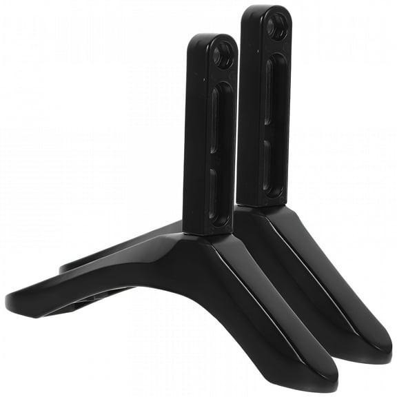 XIBUFE Universal Table Stand Base/Legs for Most 32 37 40 42 47 50 55 LCD LED Plasma Flat Screen TVs, Height Adjustable Replacement Stand, Holds up to 88 lbs