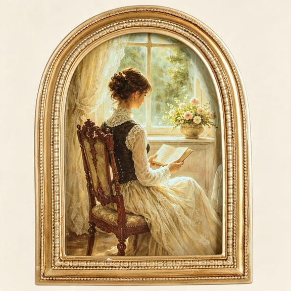 XIBUFE Vintage Picture Frame,Gold Antique Photo Frame with Glass,Decorative Resin Frame for Tabletop &Amp; Wall Mounting,Home Decor for Wedding,Anniversary,Birthday,Arched,Gold,5X7 "