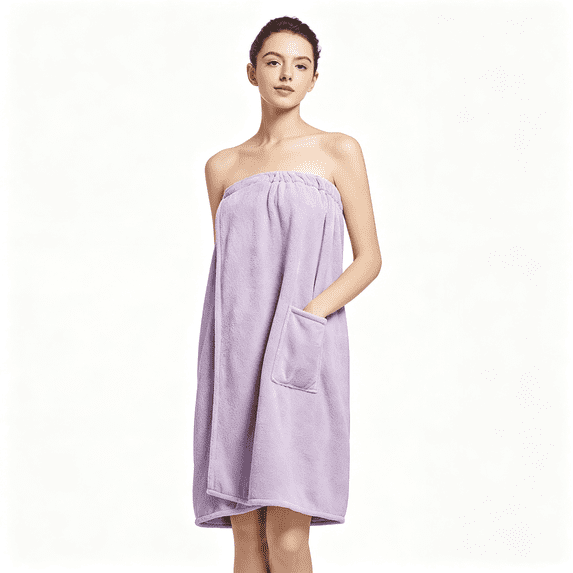 Shower Routine Towel And Robe XIBUFE Women'S Soft Wrap Towel Full Length,Bath Robe After Shower ...