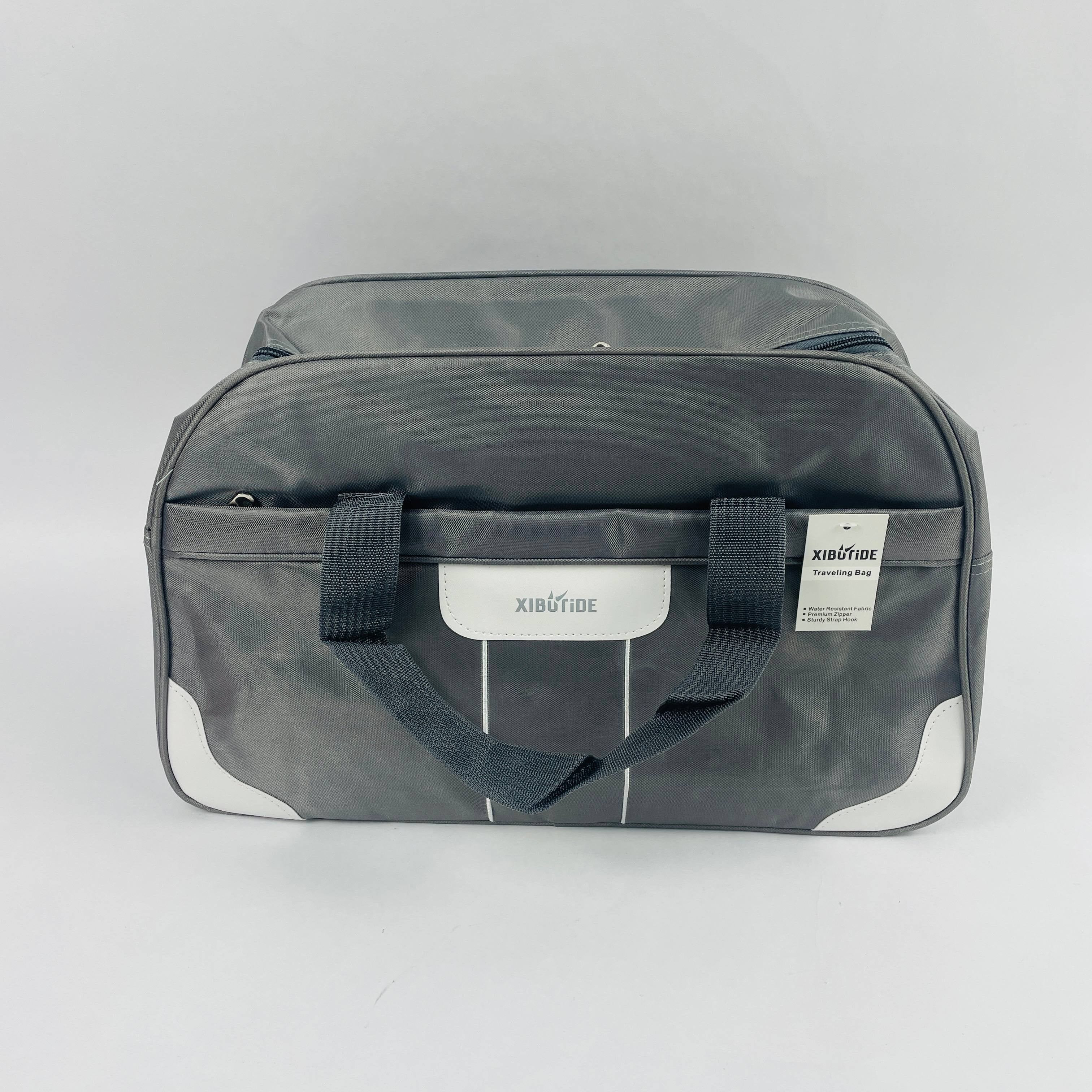 XIBURIDE Travelling Bags, Large Capacity Travel Bag, Gray
