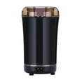 thumbnail image 1 of XIBUZZ 150W Electric Coffee Grinder, Durable Spice and Coffee Bean Grinder, One-touch Stainless-Steel Grinding, Transparent Black, 1 of 6