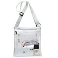 thumbnail image 1 of BAKIBO Clear Crossbody Bag, Waterproof Shoulder Bag, Stadium Approved Clear Bag with Adjustable Strap, 1 of 5