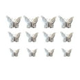 thumbnail image 1 of XIEULQP Butterfly Decorations Dragonfly Wall Stickers, 12 Pcs Metal Wall Art for Bedroom Living Room (Gold) Rose Gold, 1 of 2