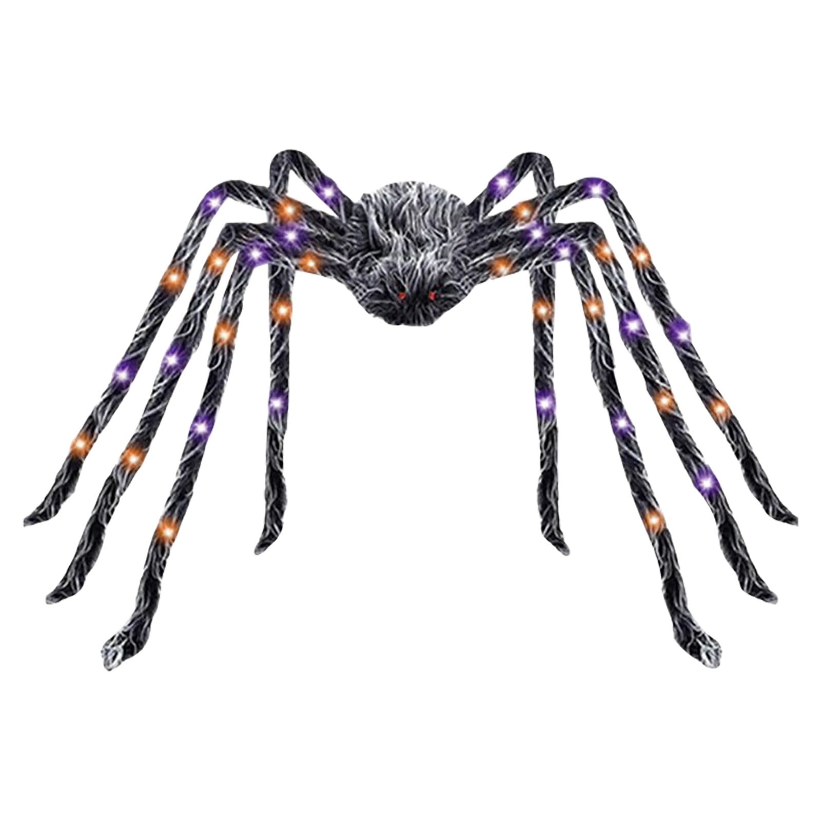 XIEULQP Illuminated Giant Spider Figurine Sculpture - Realistic ...