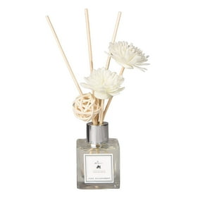 XIEULQP Premium Reed Diffuser Kit with Glass Bottle & 50ML Refill Oil - Natural Bamboo Sticks for Living Room, Bathroom & Yoga Studio Odor Elimination