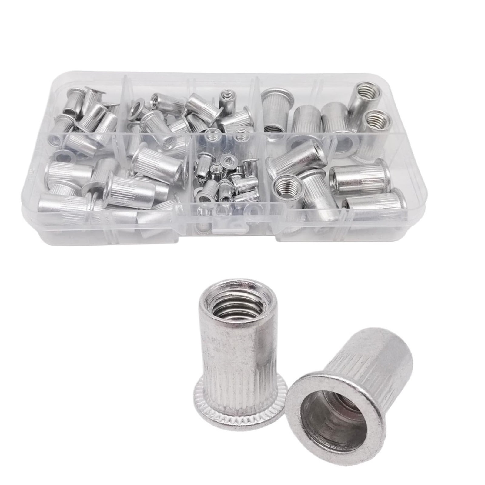 XIEZHID 1 Box 70/205/402pcs M3 M4 M5 M6 M8 304 A2-70 Stainless Steel ...