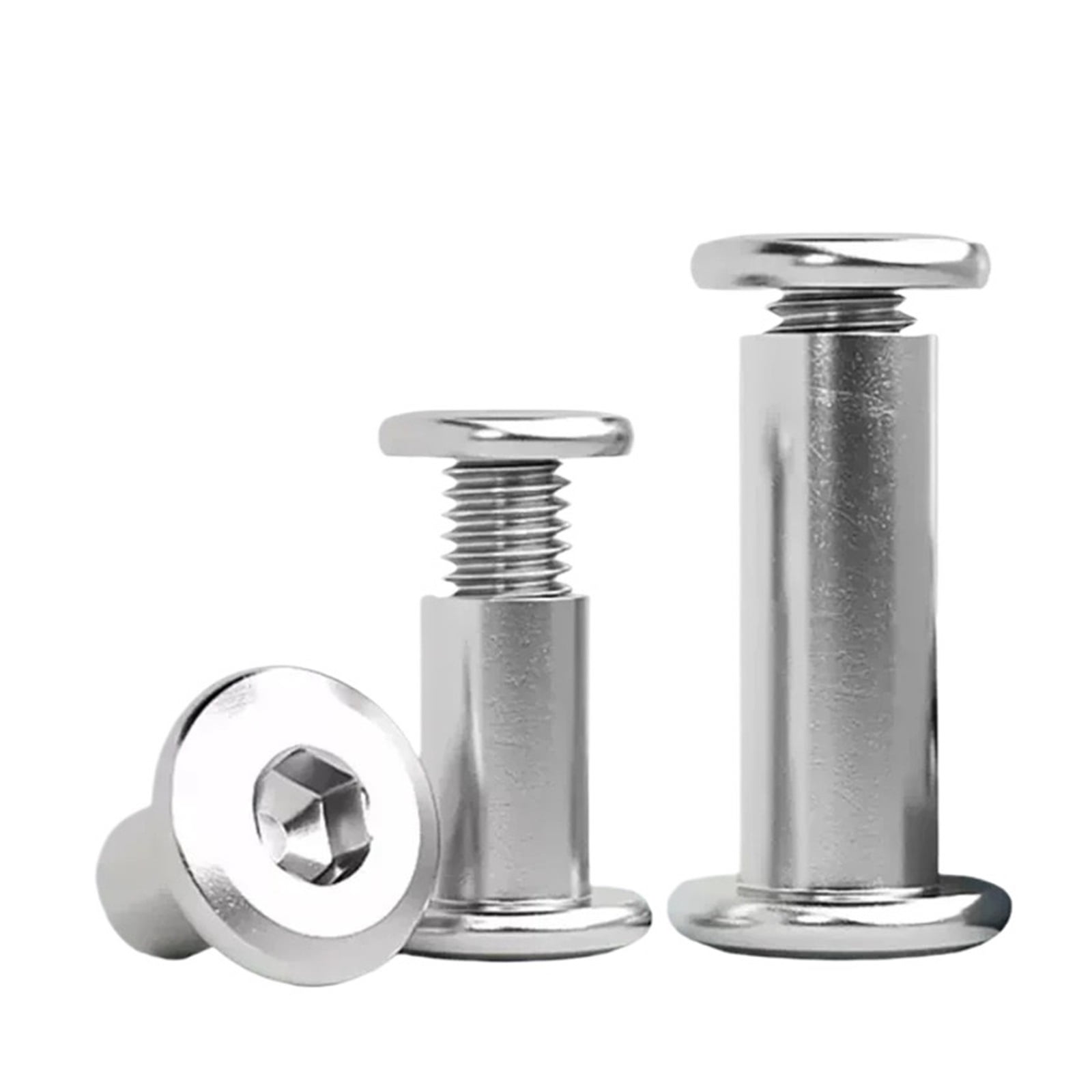 XIEZHID M3 M4 M5 M6 M8 M10 304 Stainless Steel Flat Hex Hexagon Socket ...