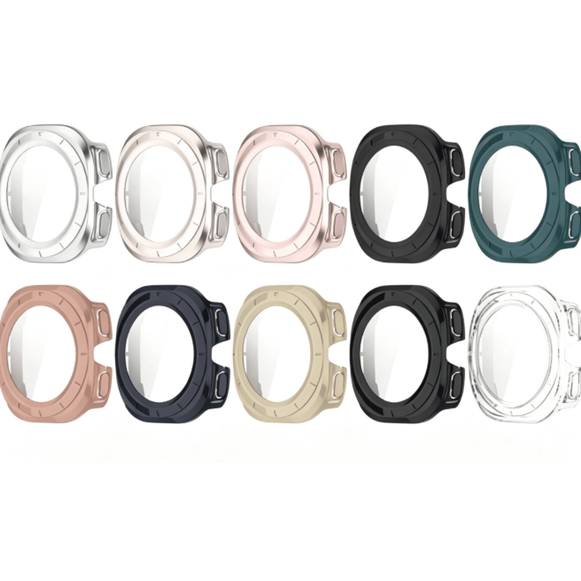 XIHAMA 10 PACK case Compatible with Samsung Galaxy watch ultra 47MM ...
