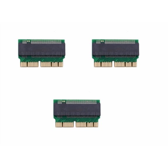 XIHAMA 3 PACK M.2 NVME SSD Convert Adapter for MacBook Air Pro Retina Mid 2013 2014 2015 2016 2017, NVME/AHCI SSD Upgraded Kit for A1465 A1466 A1398 A1502