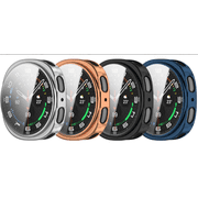 XIHAMA 4 PACK case, compatible with Samsung Galaxy Watch 8 40MM, integrated case film, TPU soft rubber protective case
