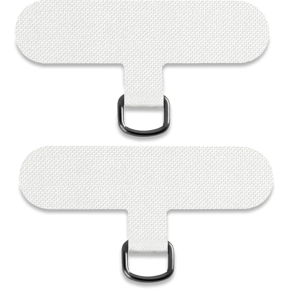 XIHAMA 4Pcs Phone Tether Tab for iPhone, Cell Phone Lanyard Patch, Phone Strap Replacement Part for All Full Phone Cases