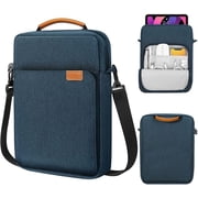 XIHAMA 9-13 Inch Tablet Sleeve Bag Handle Carrying Case with Shoulder Strap Fits New 11-inch iPad Pro M4/iPad Air M2, iPad 10th 10.9, iPad 9/8/7th 10.2, iPad Air 5/4th 10.9, Tab S8/S9 11