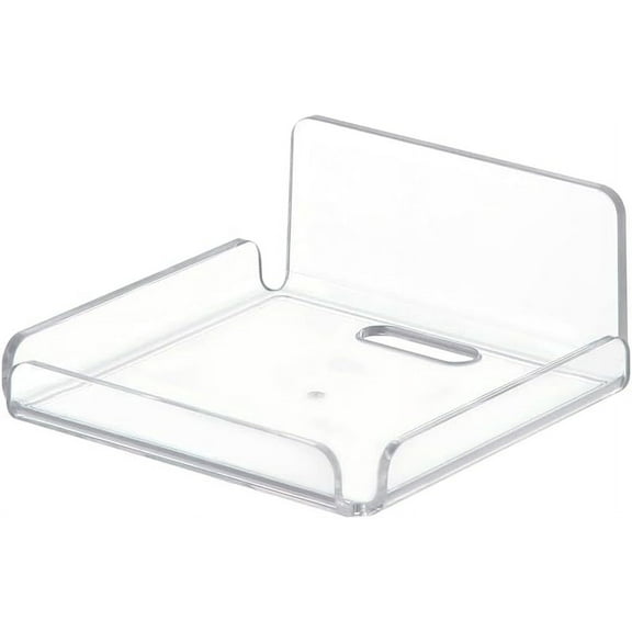 XIHAMA Acrylic Floating Small Wall Shelves,Mini Wall Mounted Hanging Display Shelves, Universal Adhesive Shelf Easy To Install No Drill,For Security Cameras, Baby Monitors, Smart Speaker (1pcs)