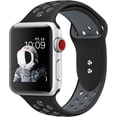 thumbnail image 1 of XIHAMA  For Apple Watch Series 7/6/5/4/3/2/1/SE, Silicone Band, Replacement Band, Smart Watch, Silicone Strap, Replacement Strap, Watch Band, Breathable, Lightweight, Sports Band, 1 of 4